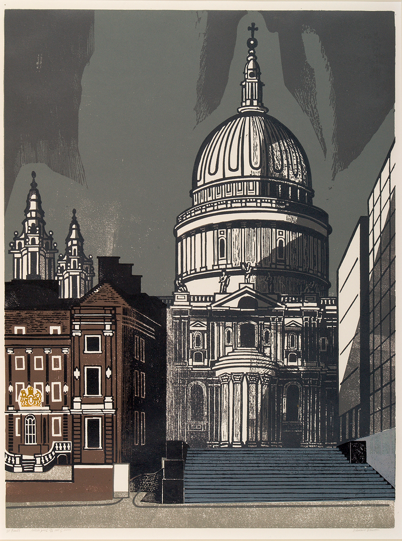 Illustration for article titled London Has Never Looked Better Than in These Mid-Century Linocuts